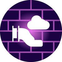 Hosted Services Creative Icon Design vector