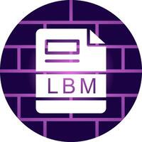 LBM Creative Icon Design vector