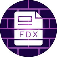 FDX Creative Icon Design vector