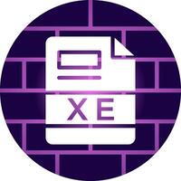 XE Creative Icon Design vector