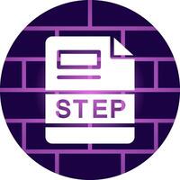 STEP Creative Icon Design vector