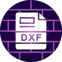 dxf creativo icono diseño vector