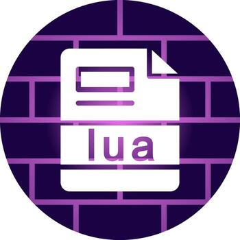 lua creativo icono diseño vector
