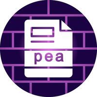 pea Creative Icon Design vector