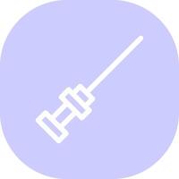 Fencing Creative Icon Design vector