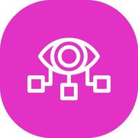 Vision Creative Icon Design vector