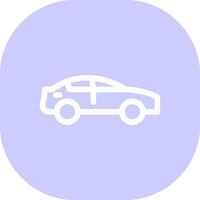 Sedan Creative Icon Design vector