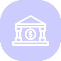 Bank Creative Icon Design vector