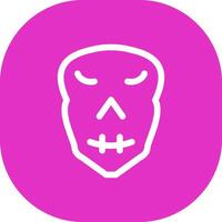 Skull Creative Icon Design vector