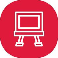 Canvas Creative Icon Design vector