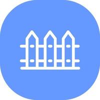 Fence Creative Icon Design vector