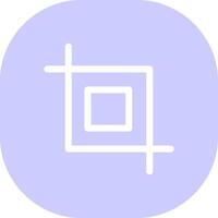 Crop Creative Icon Design vector
