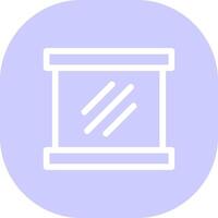 Mirror Creative Icon Design vector
