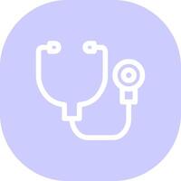 Stethoscope Creative Icon Design vector