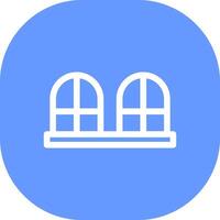 Window Creative Icon Design vector