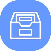 Files Box Creative Icon Design vector