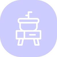 Sink Creative Icon Design vector