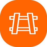 Railway Creative Icon Design vector
