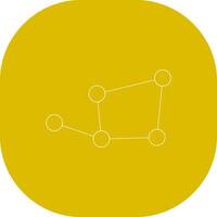 Big Dipper Creative Icon Design vector