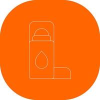 Deodorant Creative Icon Design vector