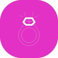 Ring Creative Icon Design vector
