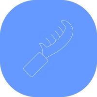 Comb Creative Icon Design vector