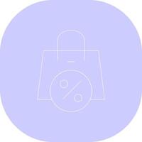 Bag Creative Icon Design vector