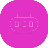Digital Clock Creative Icon Design vector