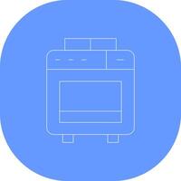 Stove Creative Icon Design vector