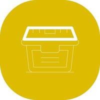 Food Container Creative Icon Design vector