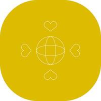 Valentines Creative Icon Design vector