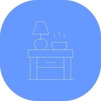 Nightstand Creative Icon Design vector