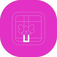 Gift Box Creative Icon Design vector