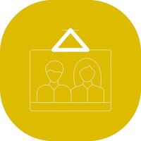Frame Creative Icon Design vector