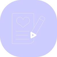 Writing Creative Icon Design vector
