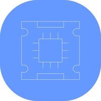 Processor Creative Icon Design vector