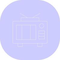 diseño de icono creativo de tv vector