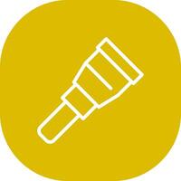 Flashlight Creative Icon Design vector
