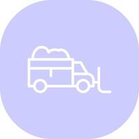 Snowplow Creative Icon Design vector