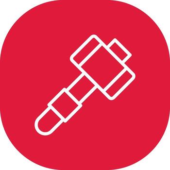 Mallet Creative Icon Design vector