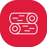 Log Creative Icon Design vector