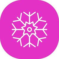 Snowflake Creative Icon Design vector