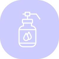 Shampoo Creative Icon Design vector