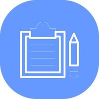 Notepad Creative Icon Design vector
