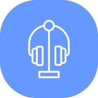 Headphone Creative Icon Design vector