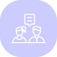 Talk Creative Icon Design vector