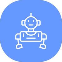 Robot Creative Icon Design vector