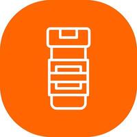 Test Tube Creative Icon Design vector