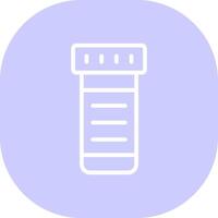 Test Tube Creative Icon Design vector