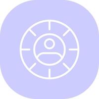 Targeting Creative Icon Design vector